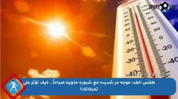 طقس الغد: موجة حر شديدة مع شبورة مائية صباحاً.. كيف تؤثر على تحركاتك؟